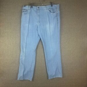 Lee Jeans Mens Light Blue Denim Regular Fit Comfort Casual Pants Size 38x30